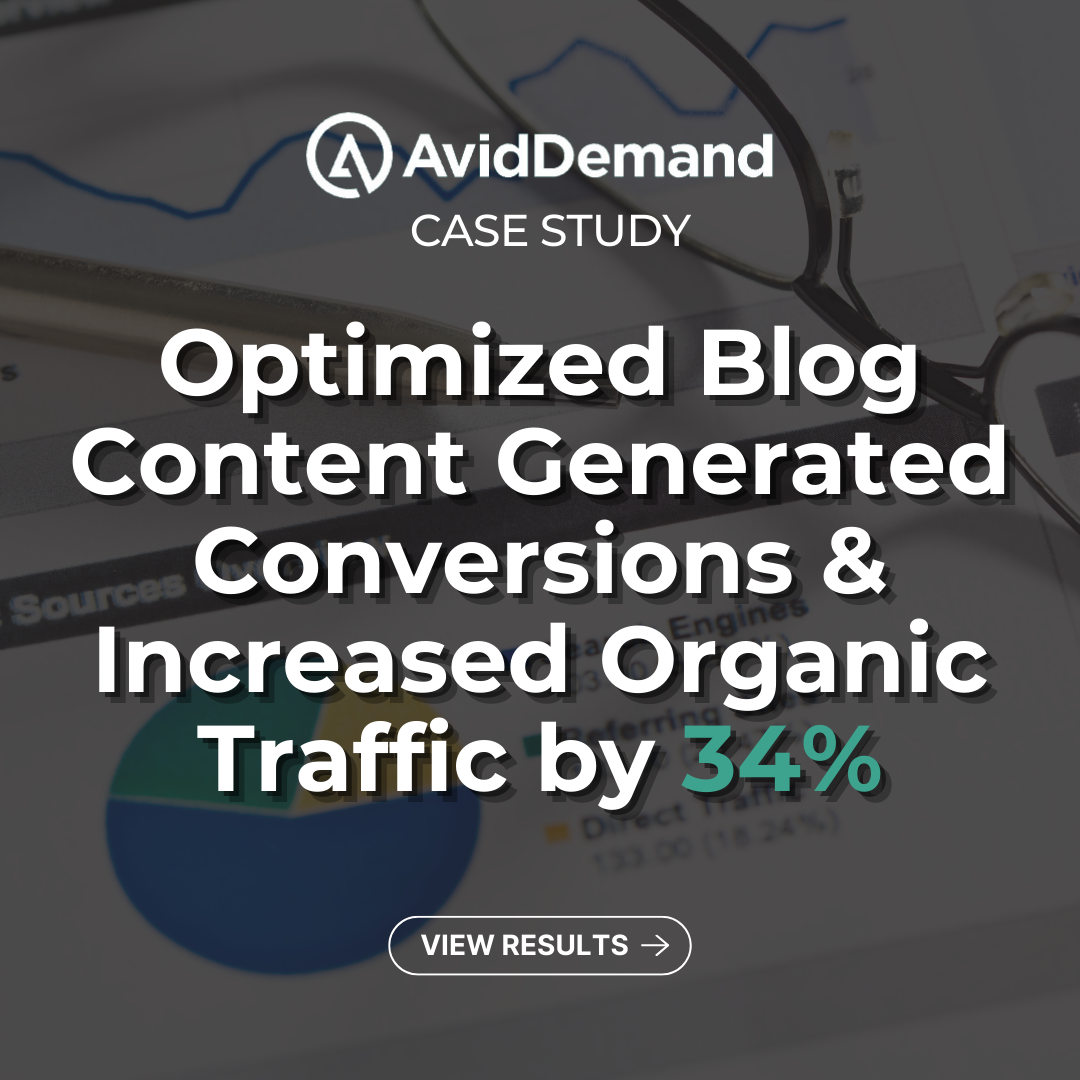 SEO Case Study: Optimized Blog Content