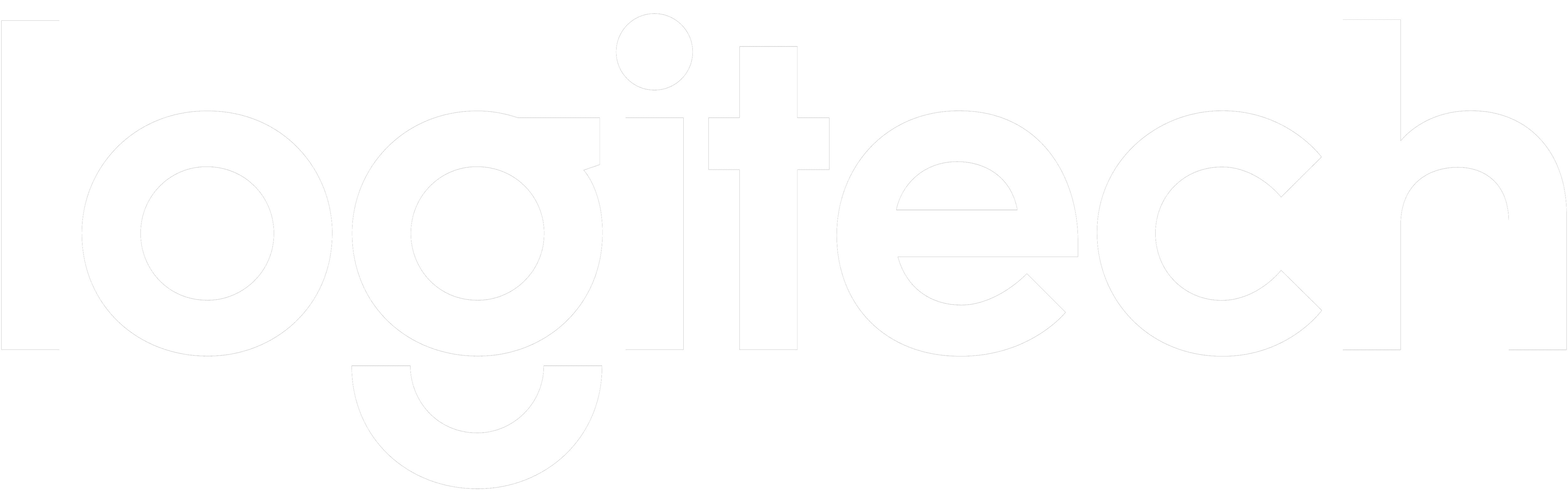 Logitech Logo-White